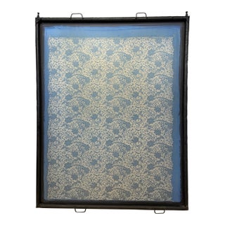 Large Vintage Industrial Screen-Printing Frame For Sale