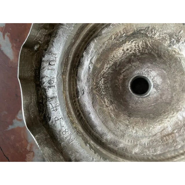 German candlesticks from the middle of the 18th century with marks