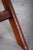 Brown Vintage Folding Mahogany Tray Table, 1950s For Sale - Image 8 of 10