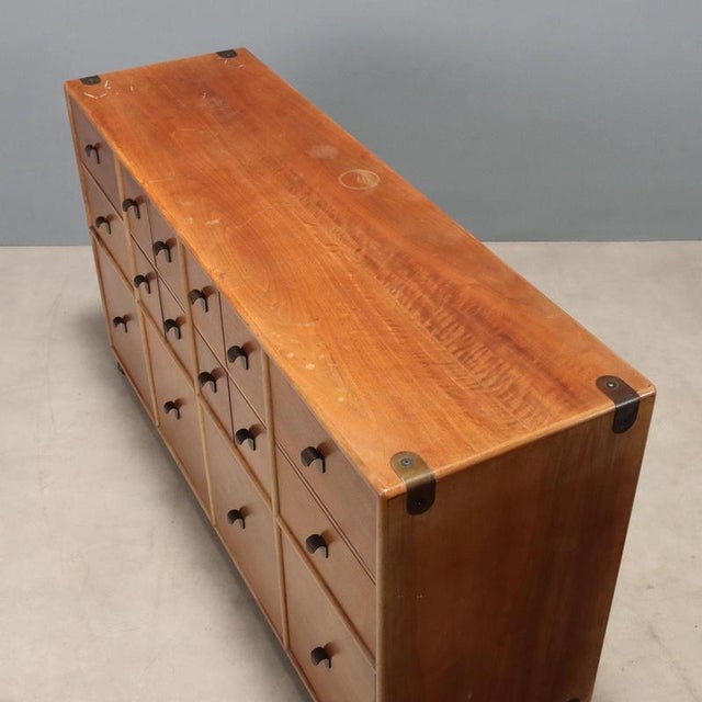 Brown Chest of Drawers from Bernini For Sale - Image 8 of 10