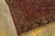 Persian 1920s Red Rust Field Shah Abbas Floral Antique Sarouk Knotted Wool Carpet Rug For Sale - Image 3 of 8