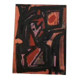 Original Vintage Abstract Painting 1970’s