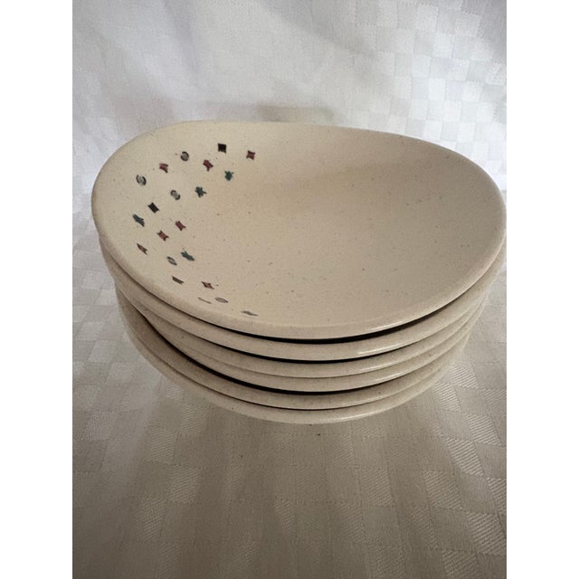 1950s Metlox Poppytrail Bowls in the Confetti Pattern - Set of 6 For Sale - Image 11 of 13