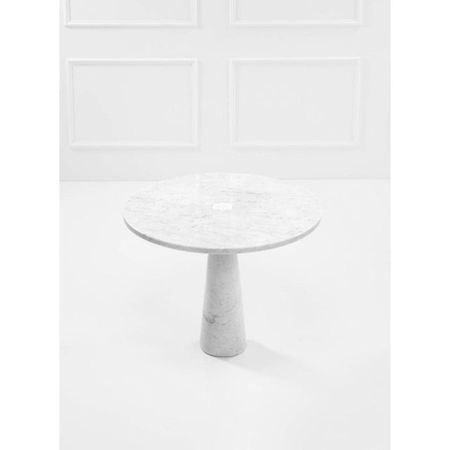 Stone White Marble Eros Table by Angelo Mangiarotti for Skipper, 1990s For Sale - Image 7 of 18