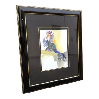 Itzchak Tarkey Original Watercolor For Sale