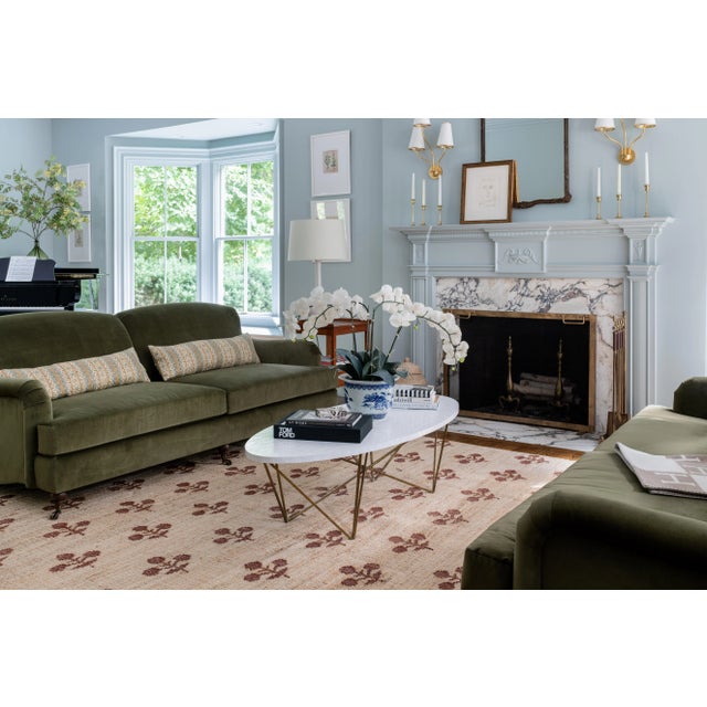 Erin Gates by Momeni Orchard Bloom Rust Hand Woven Wool and Jute Area Rug 3'6" X 5'6" For Sale - Image 9 of 12