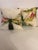 Hollywood Regency Custom Hollywood Regency Chinoiserie Damask Pillows With Tropical Sash and Tassels - A Pair For Sale - Image 3 of 3