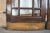 Set of 2 Reclaimed Mid-Century Oak Mission Craftsman Beveled Glass French Swing Double Doors For Sale - Image 10 of 12