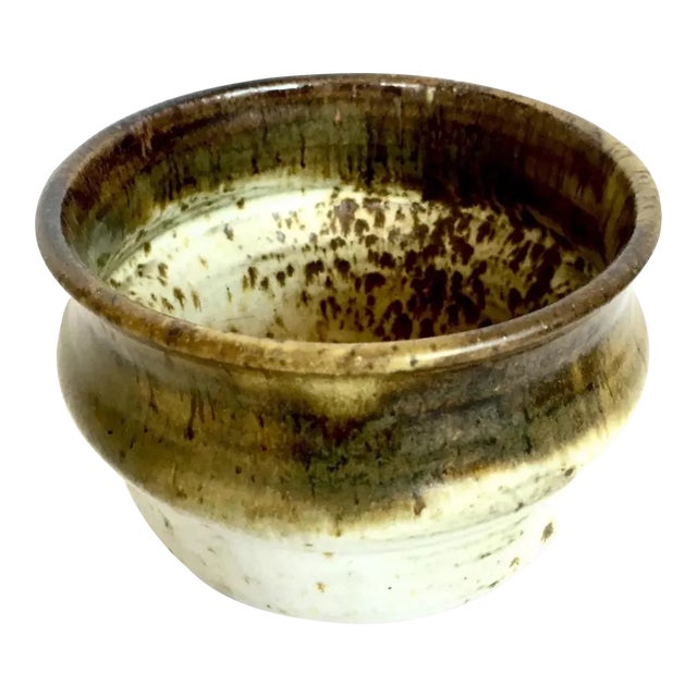 Mid Century Modern Ceramic Pottery Weed Pot For Sale