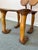 Wood Pair of 1980 Andrew Willner Figure Chairs/Signed and Dated For Sale - Image 7 of 12