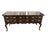 Harden Queen Anne Style Solid Cherry Sofa Sideboard Console Table This stately table features 6 dovetail drawers with...