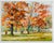 Rustic Mid 20th Century Autumn at Hermitage Park Painting For Sale - Image 3 of 3