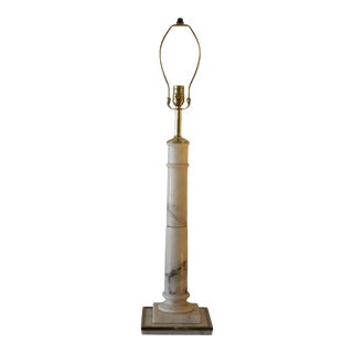 1960s Marble Lamp for I. Magnin & Company, Made in Italy For Sale