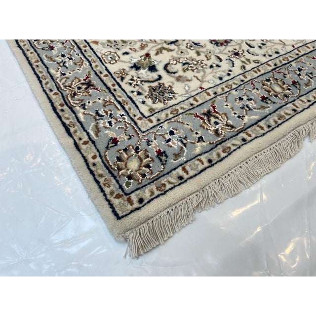 2010s Indo Persian Nain , 2'9" X 14'2" For Sale - Image 5 of 5