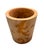 Vintage Hand-Painted Turned Wood Cachepot / Planter For Sale In West Palm - Image 6 of 12