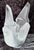 Figurative Vase Sylvie in Satin-Finished Crystal Glass by Lalique, 1960s For Sale - Image 4 of 8