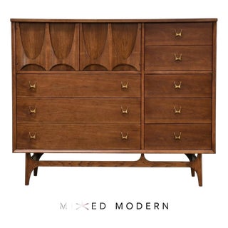 Refinished Broyhill Brasilia Magna Dresser Credenza For Sale