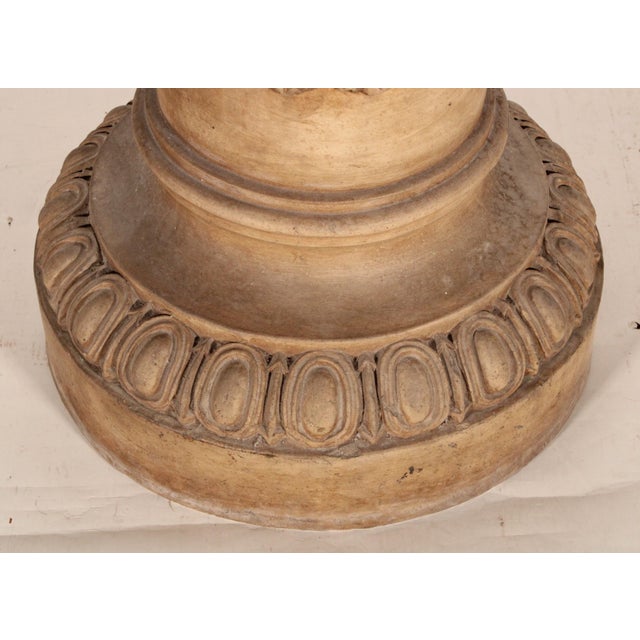 Neo Classical Style Terracotta Pedestal For Sale In Los Angeles - Image 6 of 12