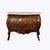 1920s Louis XV Style Marquetry Commode with Marble Top and Brass Ornaments, 1920s For Sale - Image 5 of 5
