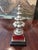 A very rare and original vintage mid century modern finial trophy with bakelite base ( all original unaltered ) ....