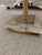 Mid Century Modern Glass and Brass Bubble Lamps With Double Drum Shades For Sale In Atlanta - Image 6 of 8