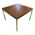 Florence Knoll Side/Coffee Table in Walnut With Chrome Legs For Sale