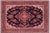 Shabby Chic Persian Tabriz Blue/Red Wool Rug - 7'1'' X 9'10'' For Sale - Image 9 of 10