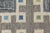 Contemporary Swedish Geometric Wool Flatweave Rug Architectural Nordic Design For Sale - Image 4 of 11
