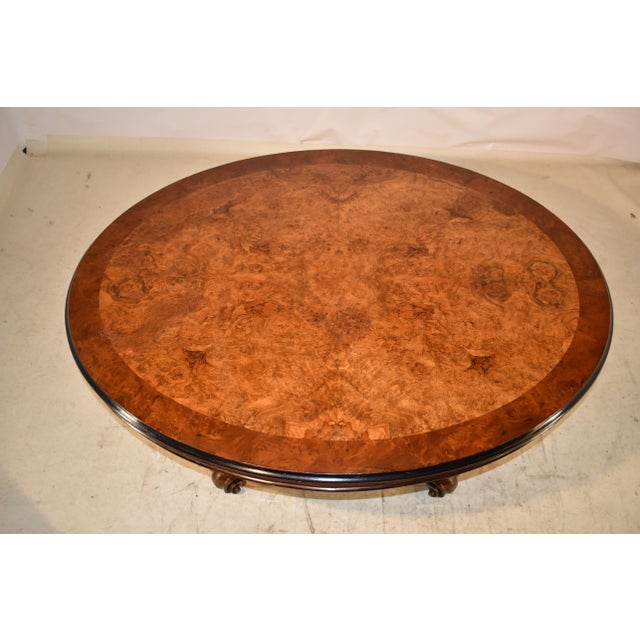 19th Century Walnut Tilt- Top Breakfast Table For Sale - Image 12 of 12