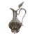 Silverplate and Glass Wine Decanter For Sale