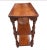 American Classical Mahogany 3 Tier Side Table, Circa 1950s For Sale - Image 4 of 5