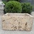 Antique Limestone Trough A one-of-a-kind hand-carved limestone trough naturally textured, lightly weathered finish....