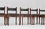 Vintage Italian Dining Chairs by Silvio Coppola for Bernini, 1970s, Set of 6 For Sale - Image 9 of 11