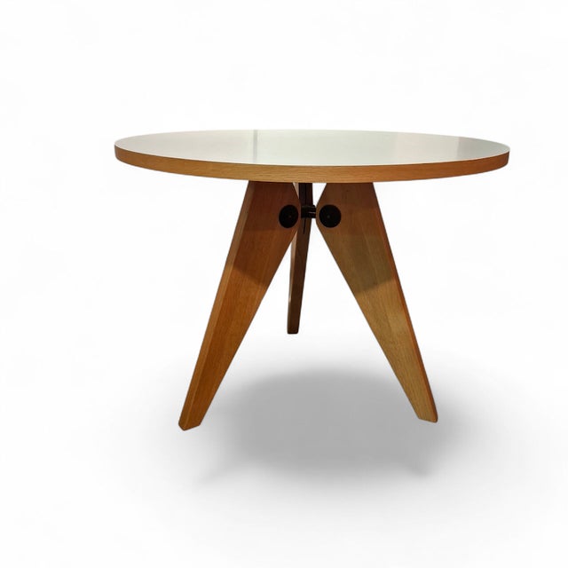Vitra Gueridon Table by Jean Prouvè for Vitra, 2010s For Sale - Image 4 of 4