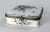 We are selling this very pretty French Faience pottery box. This box has attractive green floral decoration with feathered...