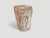Andrianna Shamaris Coral Toned High Quality Petrified Wood Side Table For Sale - Image 4 of 5
