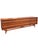 Mid Century Modern Vintage Low Credenza Cabinet Concave Style For Sale - Image 10 of 11