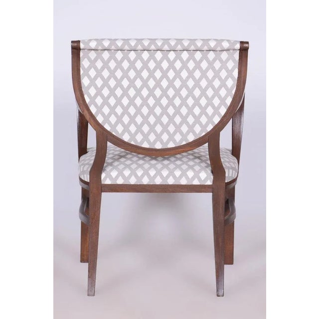 Art Deco Armchair in Beech, 1920s For Sale - Image 3 of 13