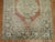 Contemporary Zabihi Collection Terracotta Antique Turkish Oushak Scatter Rug - 3'10" x 5'2" For Sale - Image 3 of 6