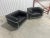2000 - 2009 Pair of 'Lc3' Black Leather Club Chairs by Le Corbusier for Cassina, Signed For Sale - Image 5 of 17