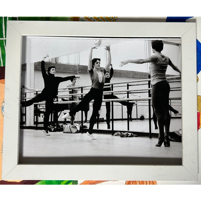 Ballet Photo: Villela & Tomassen at the Bar. Contemporary Photo Reproduction Print For Sale - Image 4 of 4