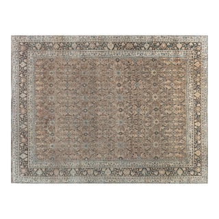 Antique Persian Meshad Carpet For Sale