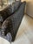 Marge Carson 1980s Vintage Postmodern Marge Carson Silk Roll-Arm Sofa For Sale - Image 4 of 12