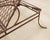 Burnt Umber Rose Tarlow Melrose House Twig Iron Garden Chaise Lounge For Sale - Image 8 of 18