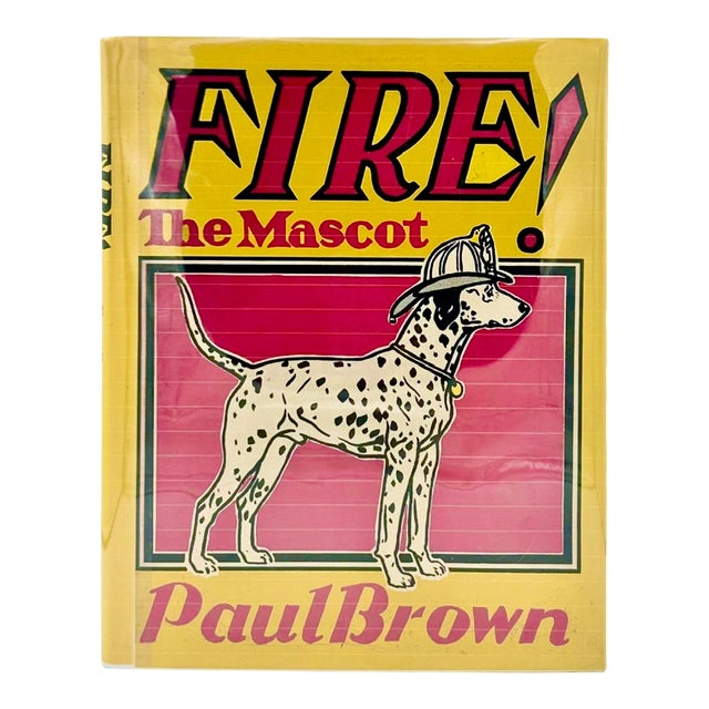 Fire! The Mascot by Paul Brown 1939 Book Dalmatian Dog For Sale