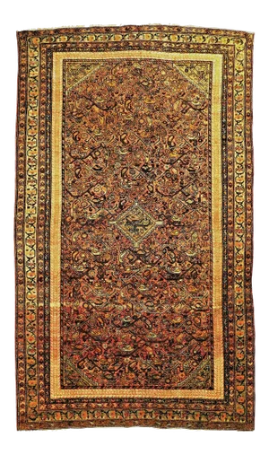 Antique Persian Malayer Farahan Rug- 3′10″ × 6′6″