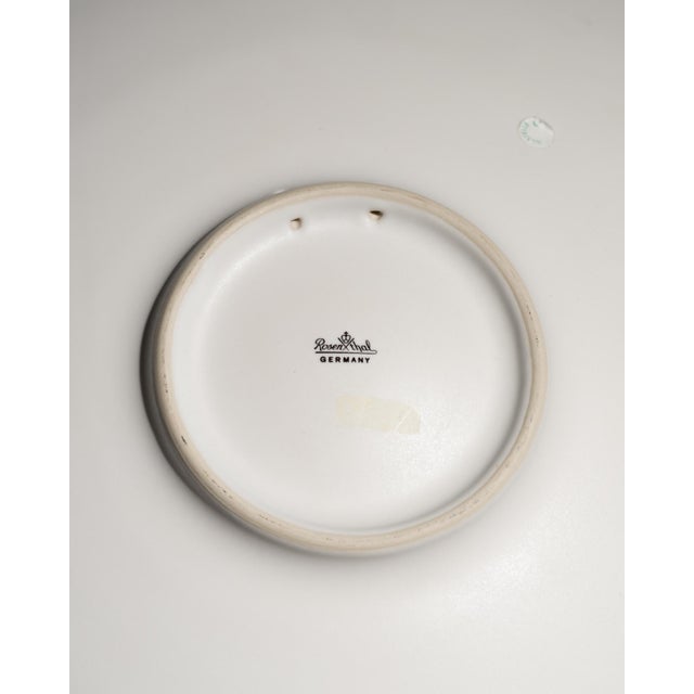 Large Alta Mira Porcelain Wall Plate by Gilbert Portanier for Rosenthal, 1970s For Sale - Image 12 of 13