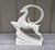 Mid 20th Century Haeger Leaping Gazelle Textured Ceramic Figurine Statue 19” For Sale In Chicago - Image 6 of 8