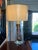 Mid-Century Modern Mid-Century Modern Amethyst Glass Lamp For Sale - Image 3 of 3