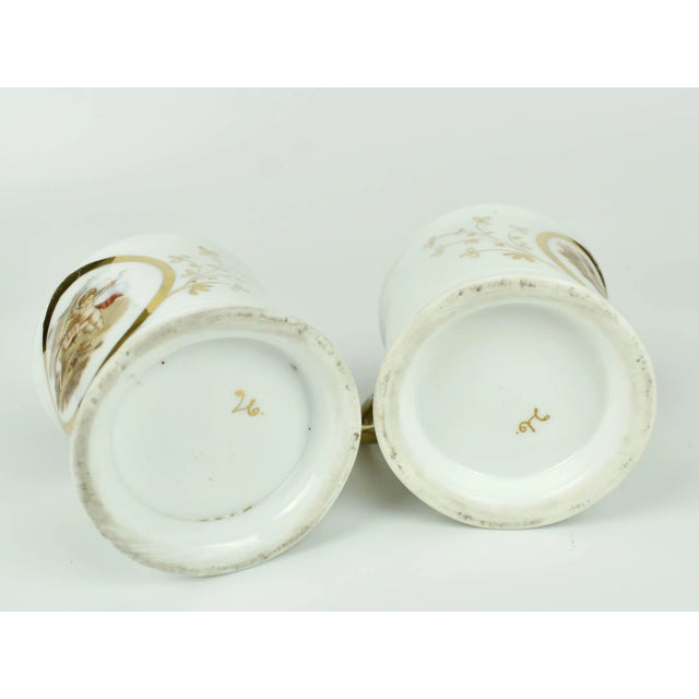 Early 20th Century Antique Victorian Gold Shaving Mug Cup Germany - a Pair For Sale - Image 6 of 7